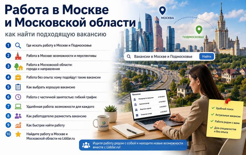 Работа в Москве