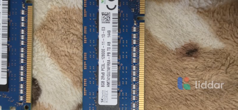 8гб оперативная память pc3l 12800e hynix