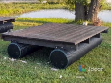 Пластиковые понтоны на заказ