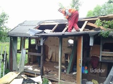 Демонтаж домов, зданий, сооружений. Вывоз мусора с объектов.